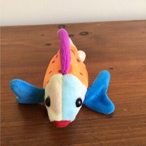 TY Beanie Babies Lips The Fish Plush Toy Stuffed Animal